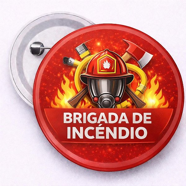 Boton Personalizado CIPA e Brigada 3,5 cm