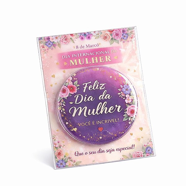 Espelho com Tag Personalizados