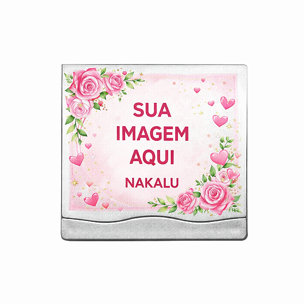 Espelho Duplo com Aumento Personalizado - 01764