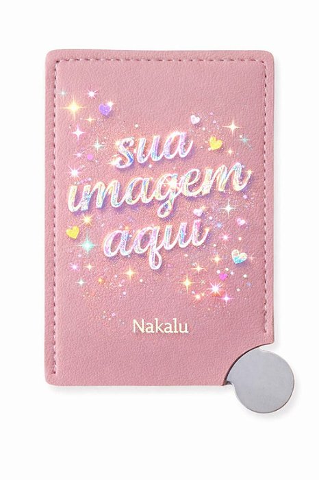 Espelho de Aço Inox Personalizado - 06059