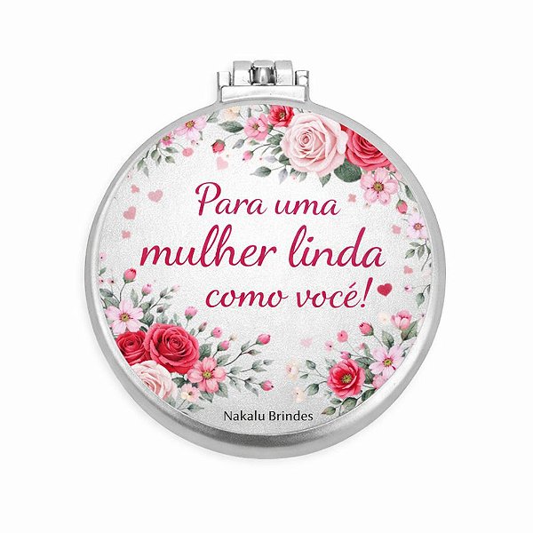 Escova com Espelho Personalizada -10342