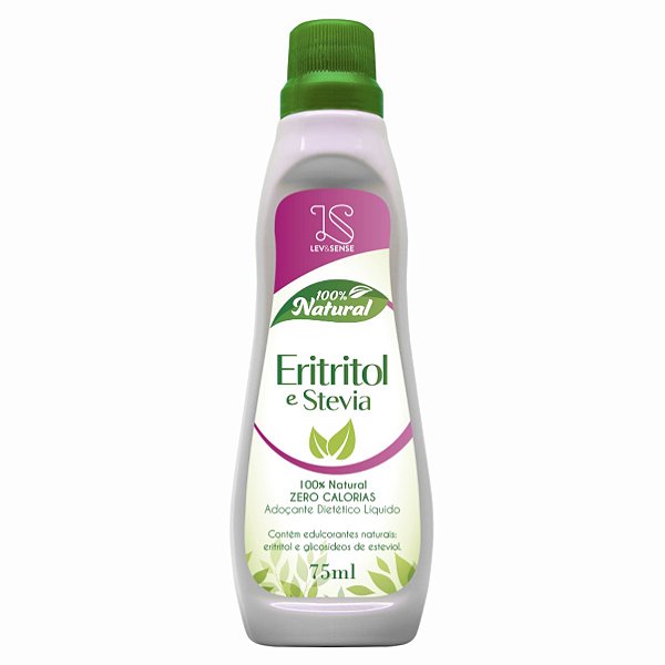 Adoçante Líquido 100% Natural - Eritritol e Stevia - Loja LeveSense -  Melhores adoçantes líquidos - Inovação e Novidades