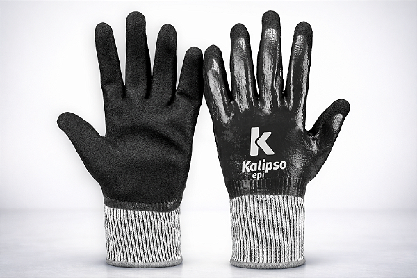LUVA KALIPSO SONORAPRO NITRILICA PRETA CA 50280