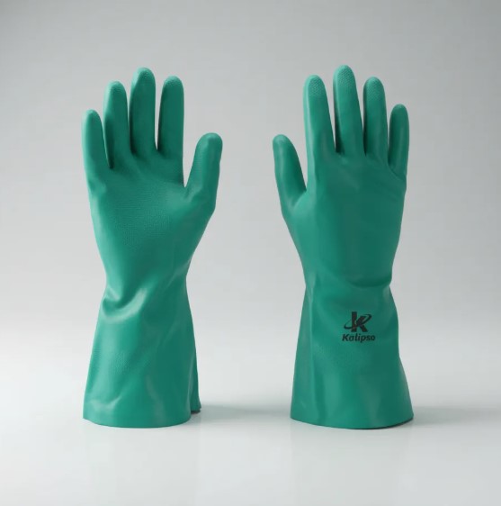 Luva Nitrílica Kalipso KA10 Verde CA 11769