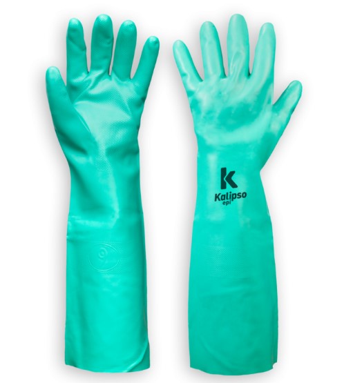 Luva Nitrílica Kalipso KA15 Verde CA 27598