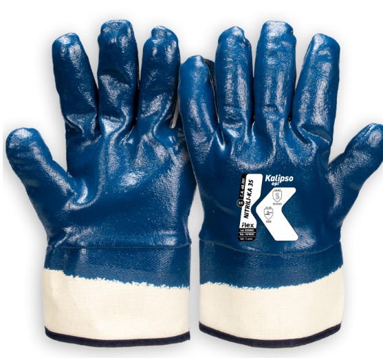 Luva Nitrílica KA35 Kalipso Azul CA 32948