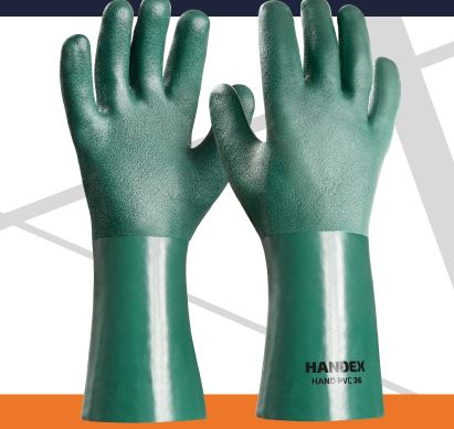 LUVA PVC HANDEX PALMA ASPERA 36CM