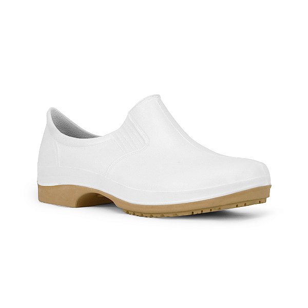 Sapato Antiderrapante Branco Crival COB501