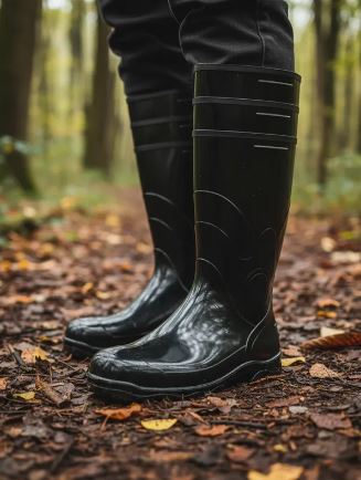 Bota Pvc Bico Aço Impermeavel Epi Cano Longo Preta Bracol