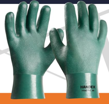 LUVA PVC HANDEX PALMA ASPERA 26CM
