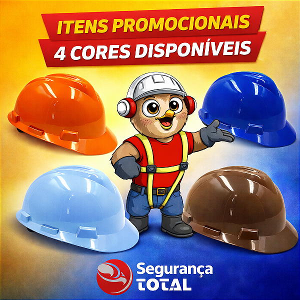 Capacete MSA V-gard Carneira Push Key Com Jugular Obra Aultura