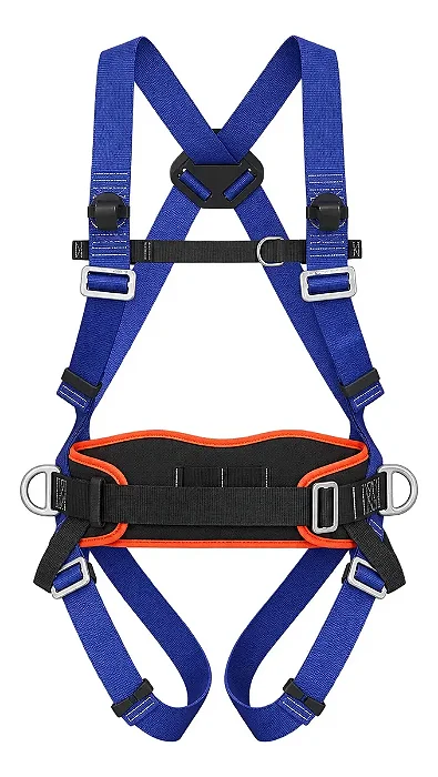 Cinto Paraquedista 3 Pontos Safe Cintos Mega Azul Ca 46894
