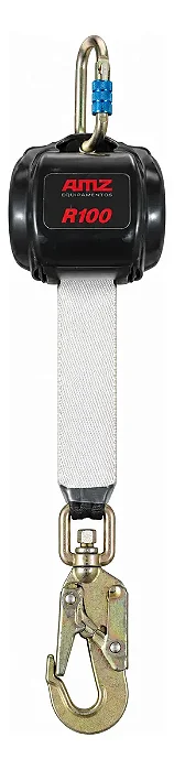 Trava-quedas Retrátil Fita C/absorvedor 2,5 Metros Amz R100
