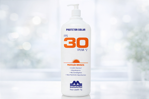 Protetor Solar 30FPS Mavaro 1KG