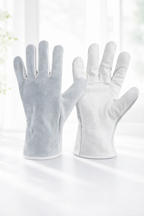 Luva Mista Vaqueta/Raspa 7cm Ca 25973