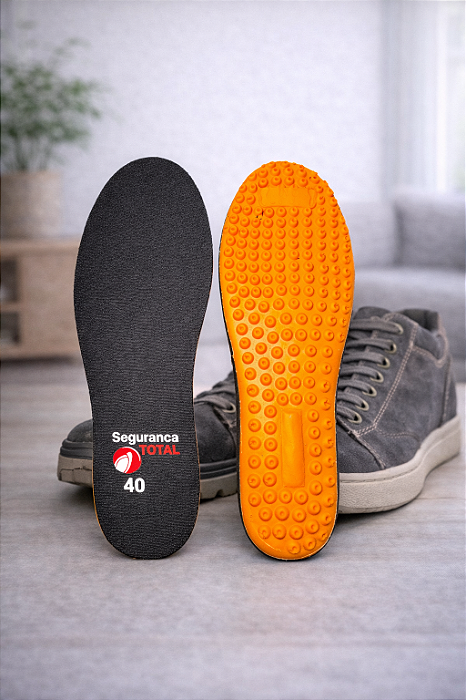 Palmilha Ortopédica Anatômica Gel PU Pocker