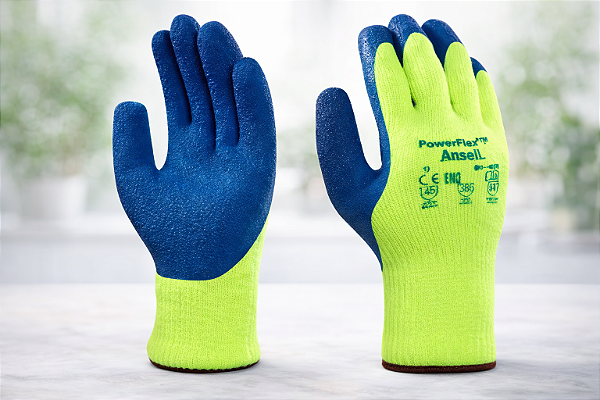 Luva Powerflex Therm 80-400 Ansell M-G CA 16083