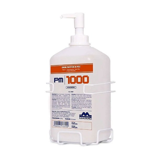 Creme Protetor de Pele Mavaro PM1000 2,8L Com Dosador CA 10931