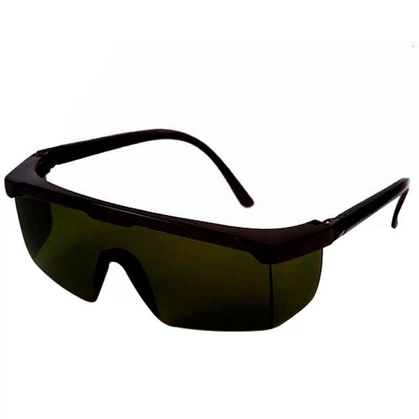 Óculos de Segurança Kalipso Jaguar Verde Escuro IR5 CA 10346