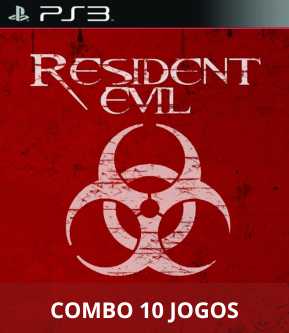 Resident Evil Combo Com 10 Jogos Mídia Digital [PS3]