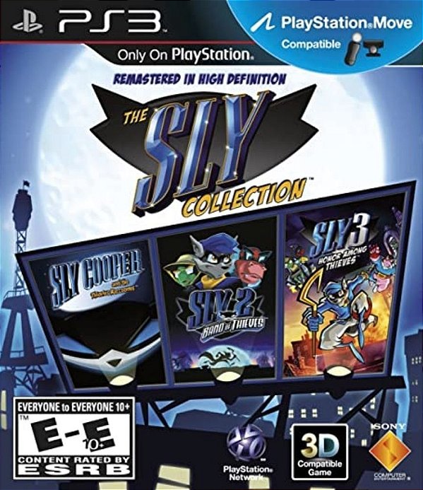 Sly Cooper Trilogia Hd (Clássico Ps2) Mídia Digital [PS3]