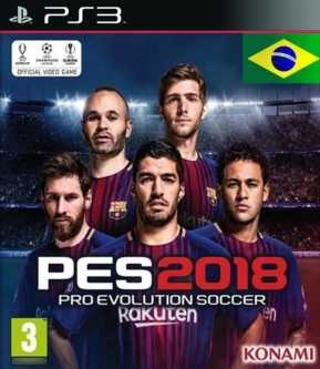 Pes 18 2018 Dublado Mídia Digital [PS3]
