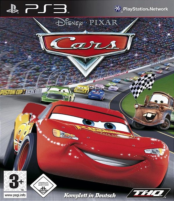Disney Pixar Carros (Clássico Ps2) Mídia Digital [PS3]