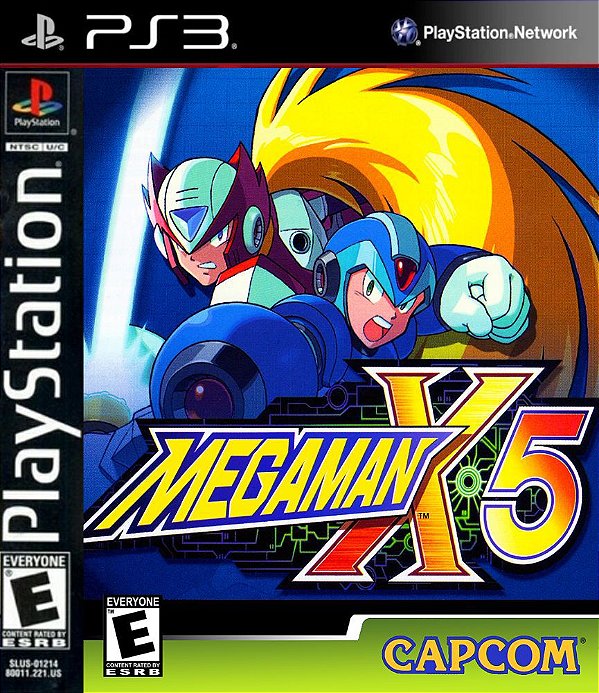 Mega Man X5 (Clássico Ps1) Mídia Digital [PS3]