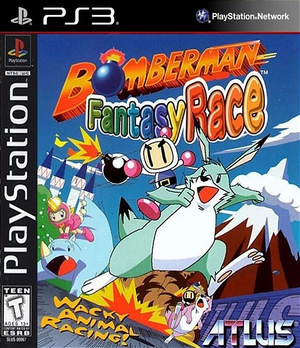 Bomberman Fantasy Race (Clássico PS1) Mídia Digital [PS3]