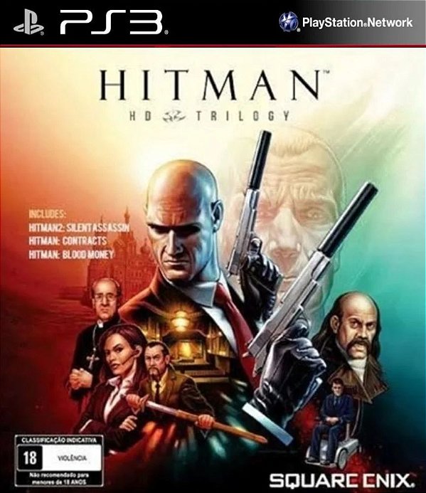 Hitman HD Coleção Trilogia (Clássico Ps2) Mídia Digital [PS3]
