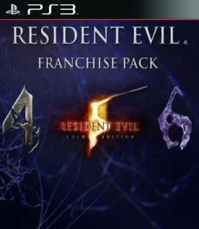 Resident Evil Franchise Pack 4 5 6 Collection Mídia Digital [PS3]