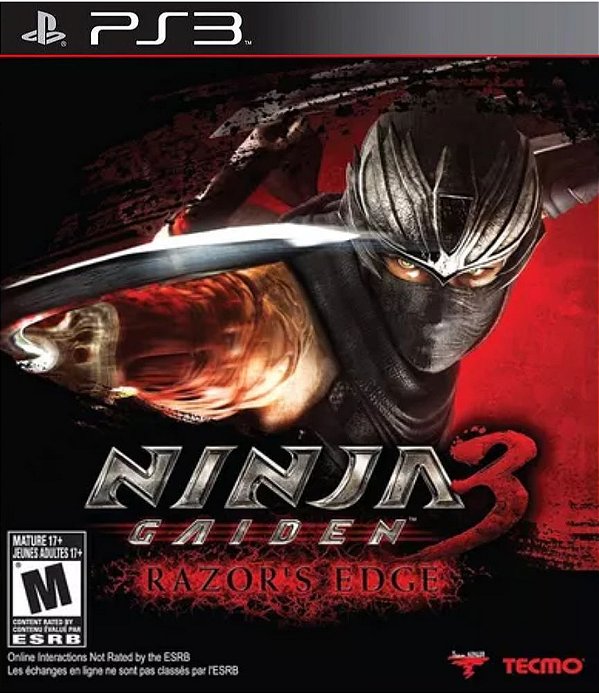 Ninja Gaiden 3 Razorss Edge Mídia Digital [PS3]