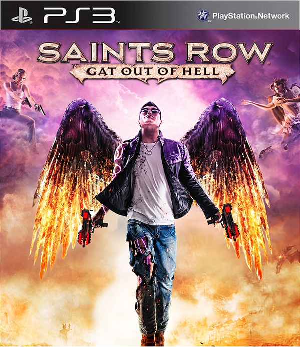 Saints Row Gat out of Hell Mídia Digital [PS3]