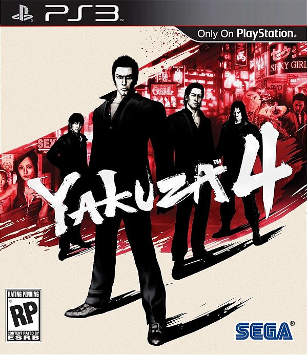 Yakuza 4 Mídia Digital [PS3]