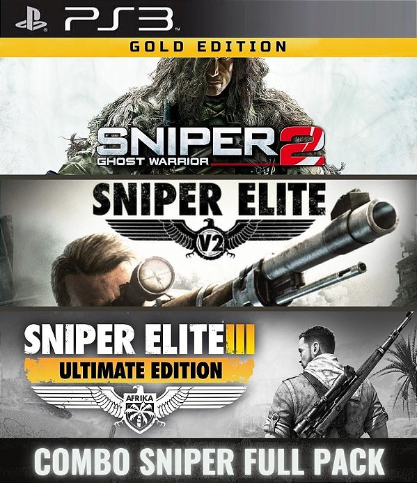 Combo Sniper Full Pack Mídia Digital [PS3]