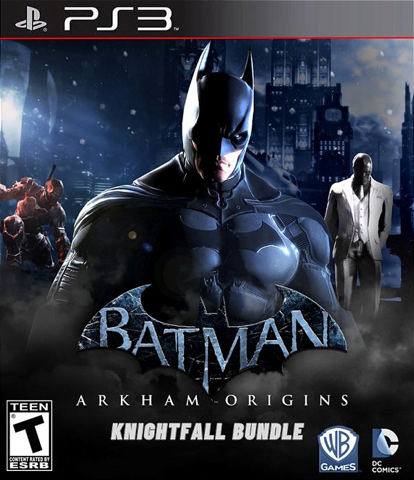 Batman Arkham Origins Knightfall Bundle Mídia Digital [PS3]