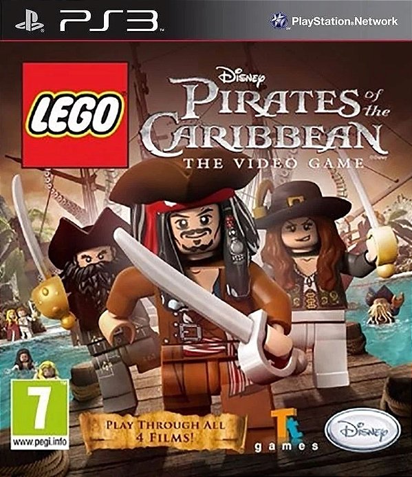 LEGO Piratas do Caribe The Video Game Mídia Digital [PS3]
