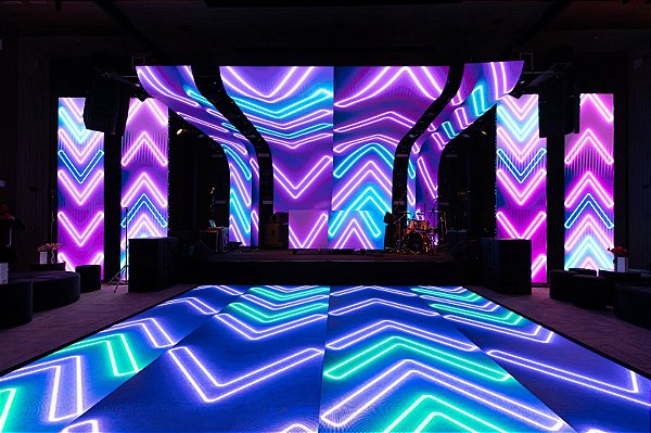 Piso LED Interativo - M²