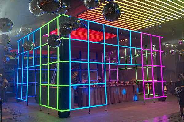 Cubo Gaiola LED