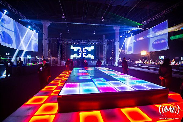 Passarela Queijo ou Palco LED - M²