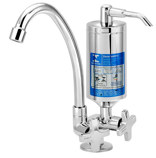 Torneira Com Filtro Mesa C34 Alfa 1/4 Esteves