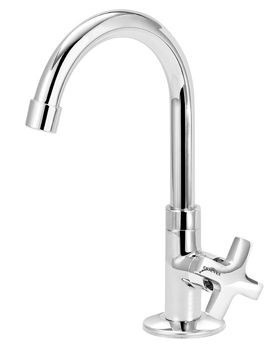 Torneira Lavatorio 1198 C34 Alfa Mesa Bica Alta Esteves