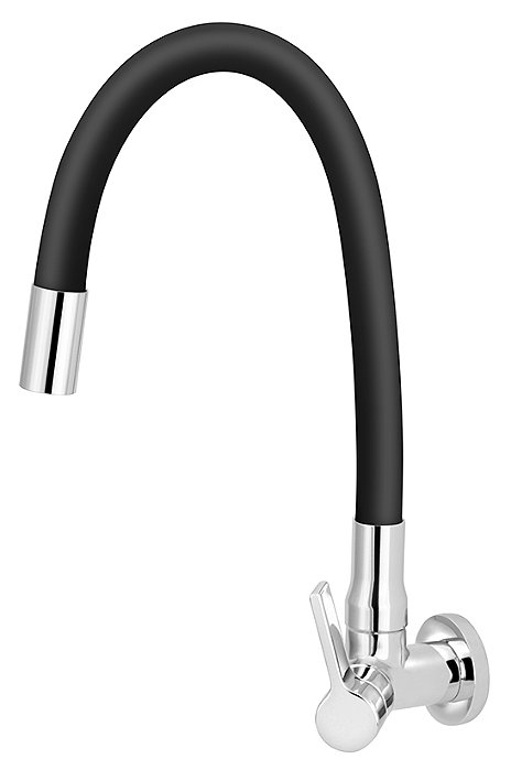 Torneira Cozinha 1168 C62 Parede Preta Flex Esteves