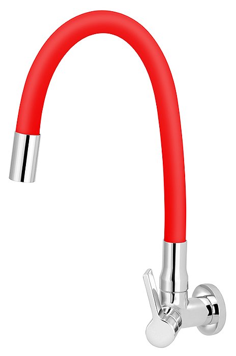 Torneira Cozinha 1168 C62 Parede Vermelha Flex Esteves