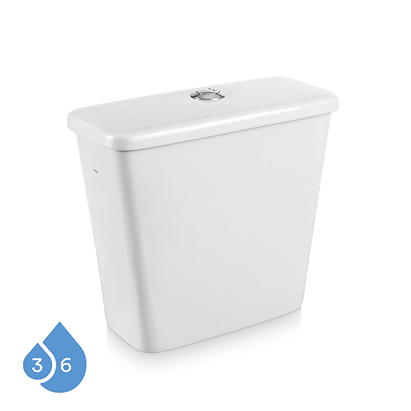 Caixa Acoplada 3/6L Sabara Branca Icasa