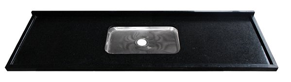 Pia De Granito 202 Com Cuba Funda Preto Kasa