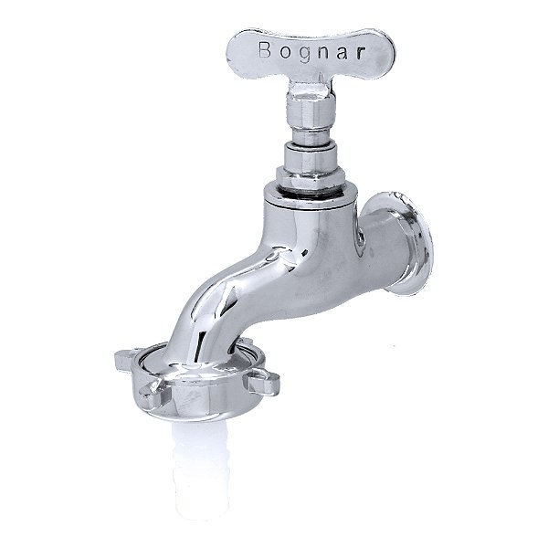 Torneira Jardim 1128 Cromada 1/2 X 3/4 Curta Bognar