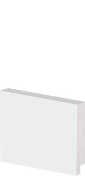 Rodape 5cm liso 50005 barra 2,4m Arquitech