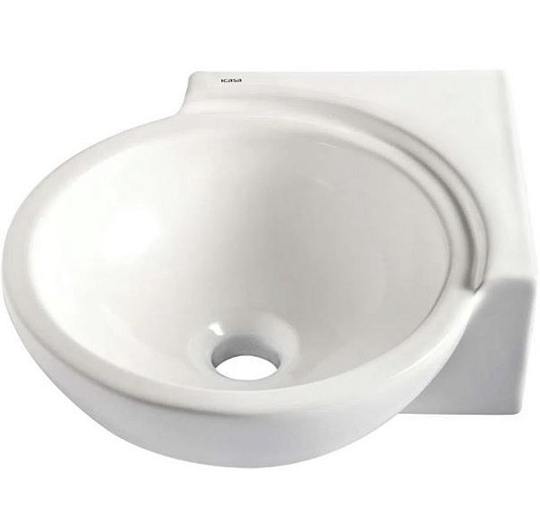 Lavatorio De Canto 30Cm Apoio Il400 Branco Icasa