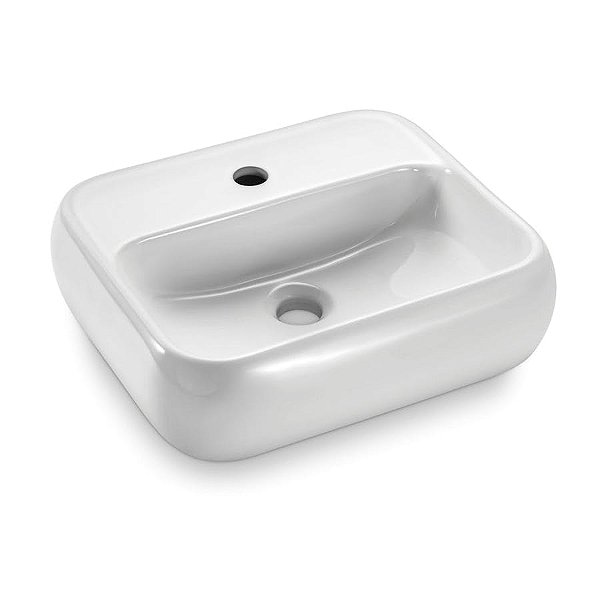 Cuba Apoio Retangular 43X38 Ica1000 Branca Icasa